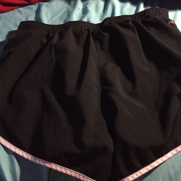 Nike gray and black running shorts - Picture 3 of 3